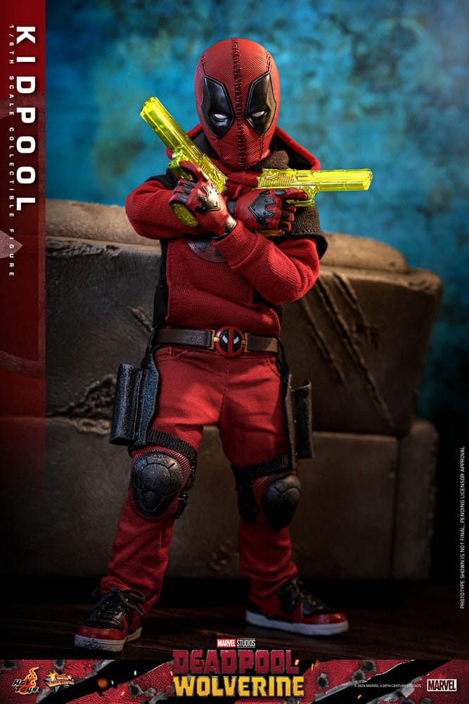 Deadpool & Wolverine Movie Masterpiece Actionfigur 1/6 Kidpool 22 cm Image 4