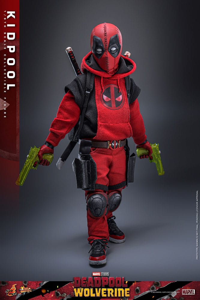 Deadpool & Wolverine Movie Masterpiece Actionfigur 1/6 Kidpool 22 cm Image 7
