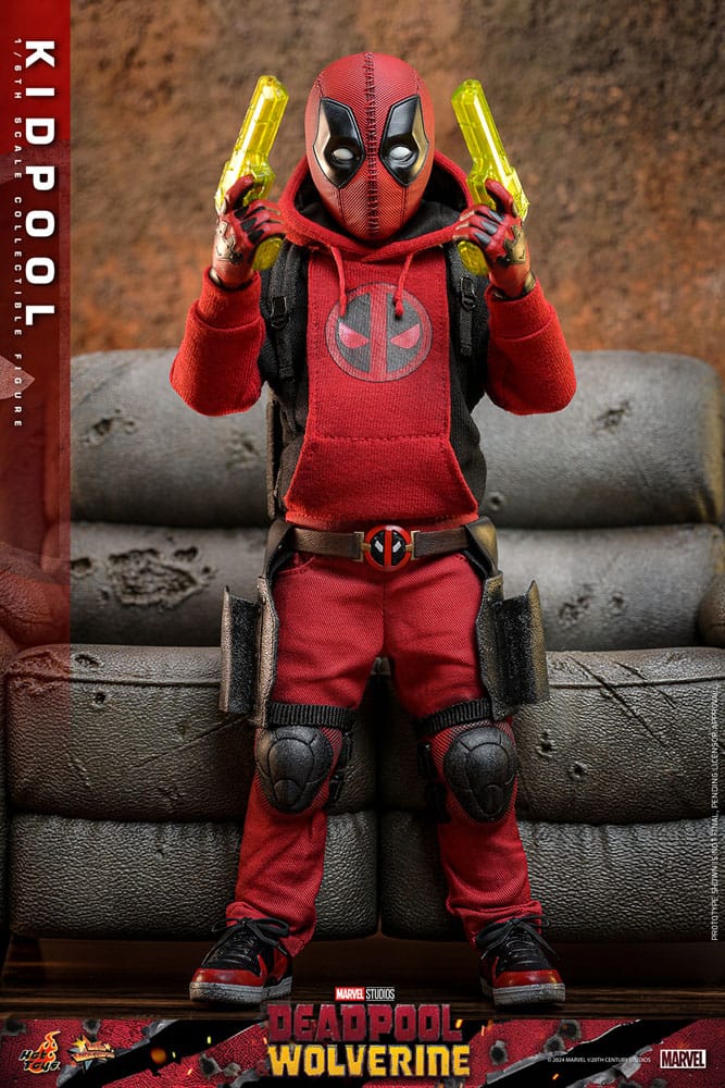 Deadpool & Wolverine Movie Masterpiece Actionfigur 1/6 Kidpool 22 cm Image 8