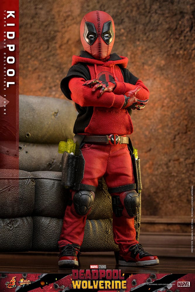 Deadpool & Wolverine Movie Masterpiece Actionfigur 1/6 Kidpool 22 cm Image 10