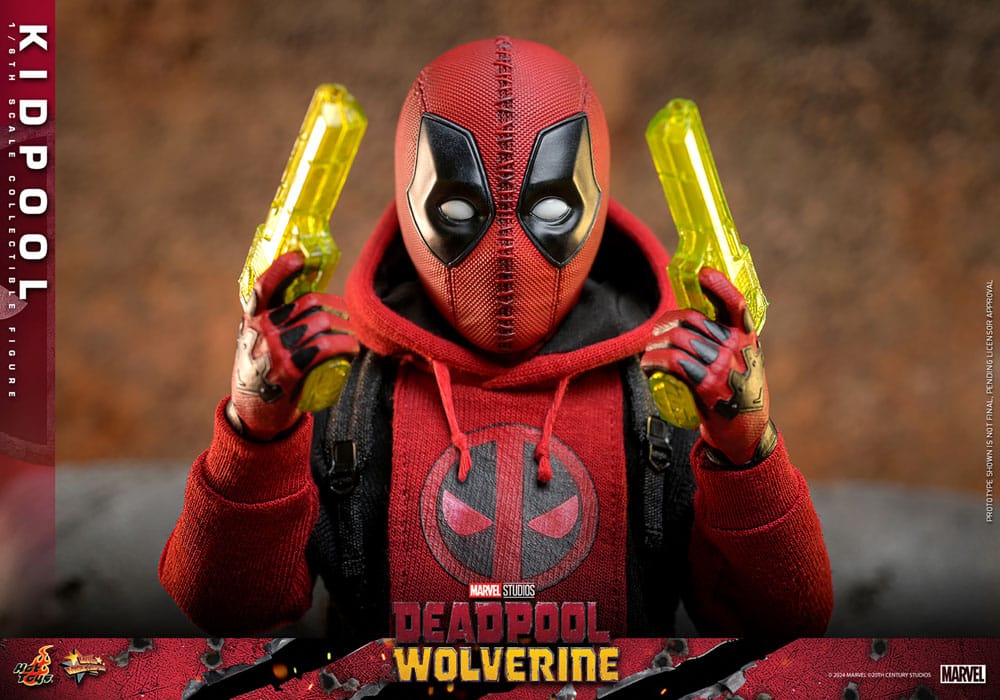 Deadpool & Wolverine Movie Masterpiece Actionfigur 1/6 Kidpool 22 cm Image 15
