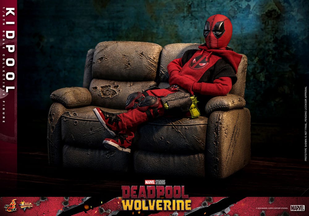 Deadpool & Wolverine Movie Masterpiece Actionfigur 1/6 Kidpool 22 cm Image 16