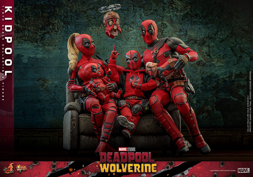 Deadpool & Wolverine Movie Masterpiece Actionfigur 1/6 Kidpool 22 cm Image 18