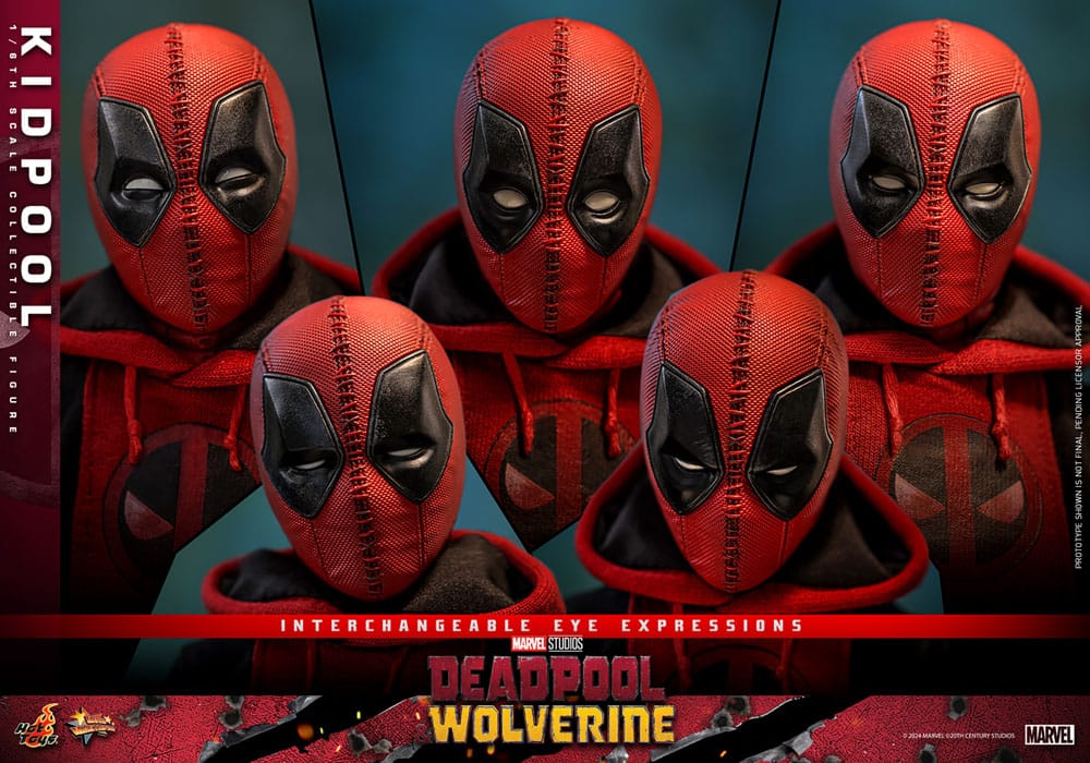 Deadpool & Wolverine Movie Masterpiece Actionfigur 1/6 Kidpool 22 cm Image 19