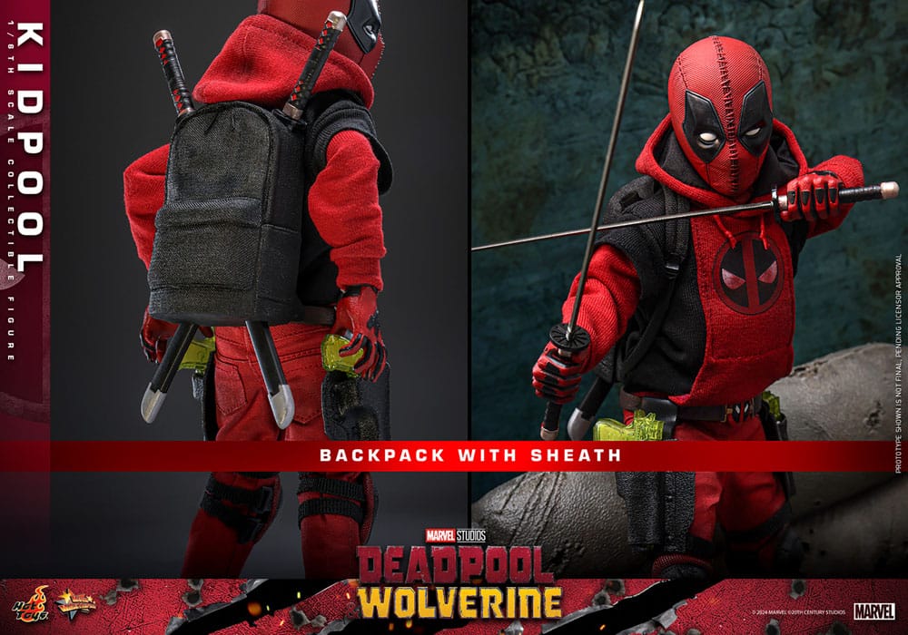 Deadpool & Wolverine Movie Masterpiece Actionfigur 1/6 Kidpool 22 cm Image 21