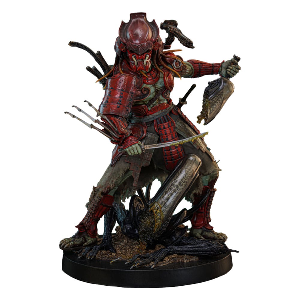 Alien vs. Predator Artist Collection Actionfigur 1/6 Akaoni Samurai Predator 35 cm Image 1