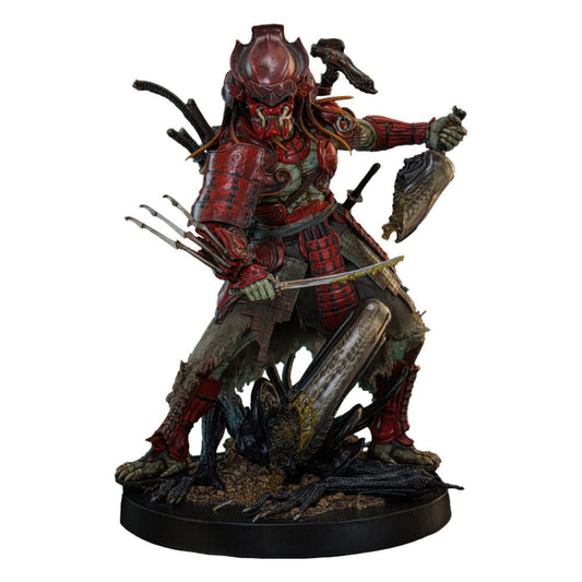 Alien vs. Predator Artist Collection Actionfigur 1/6 Akaoni Samurai Predator 35 cm Image 1