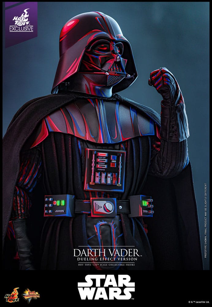 Star Wars Movie Masterpiece Actionfigur 1/6 Darth Vader (Dueling Effect Version) Hot Toys Exclusive 35 cm Image 3