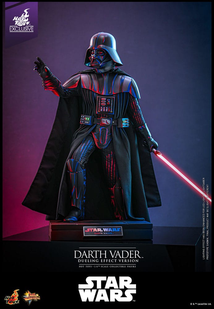 Star Wars Movie Masterpiece Actionfigur 1/6 Darth Vader (Dueling Effect Version) Hot Toys Exclusive 35 cm Image 6