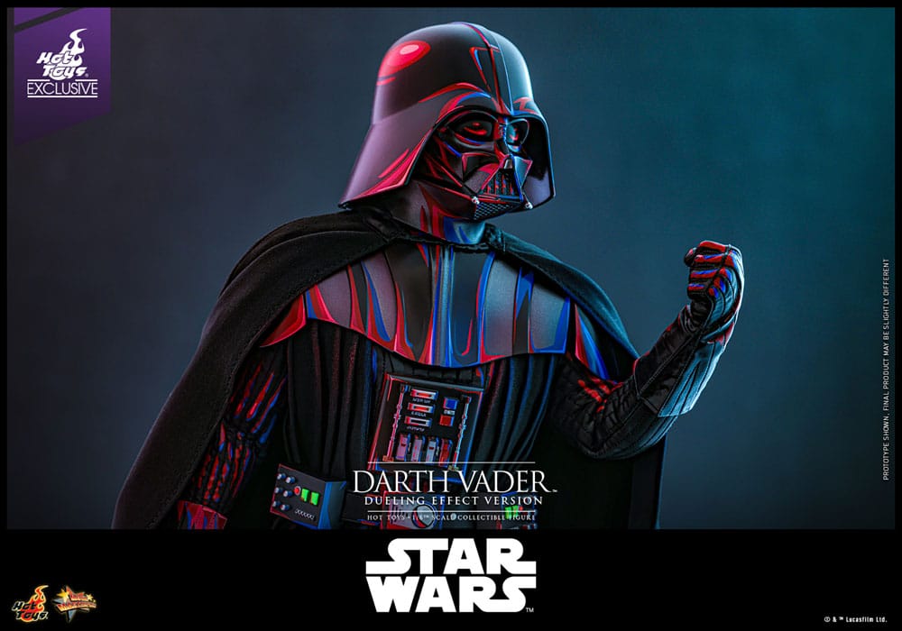 Star Wars Movie Masterpiece Actionfigur 1/6 Darth Vader (Dueling Effect Version) Hot Toys Exclusive 35 cm Image 9