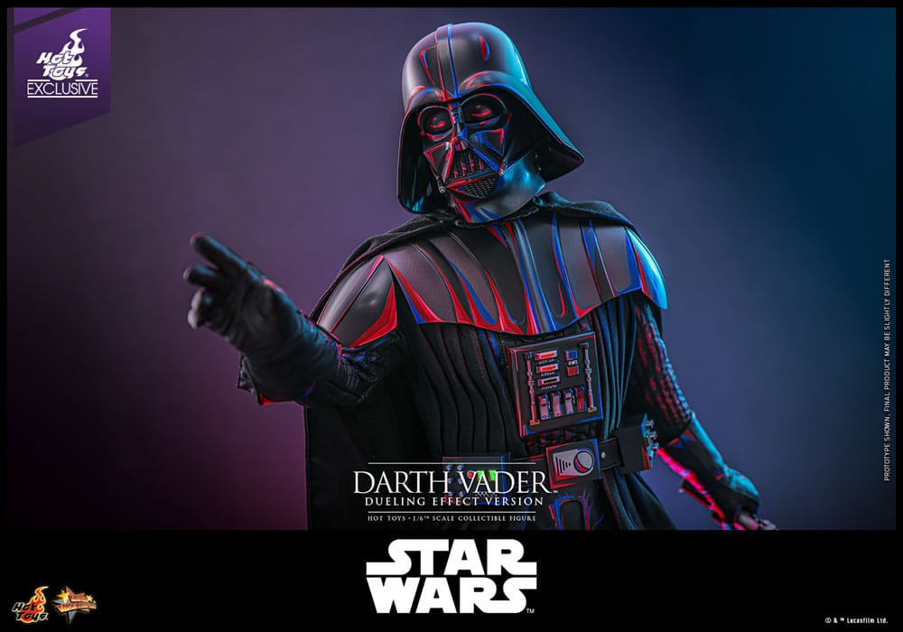 Star Wars Movie Masterpiece Actionfigur 1/6 Darth Vader (Dueling Effect Version) Hot Toys Exclusive 35 cm Image 11