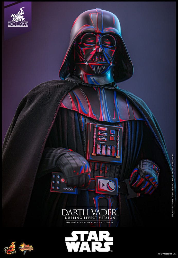 Star Wars Movie Masterpiece Actionfigur 1/6 Darth Vader (Dueling Effect Version) Hot Toys Exclusive 35 cm Image 14