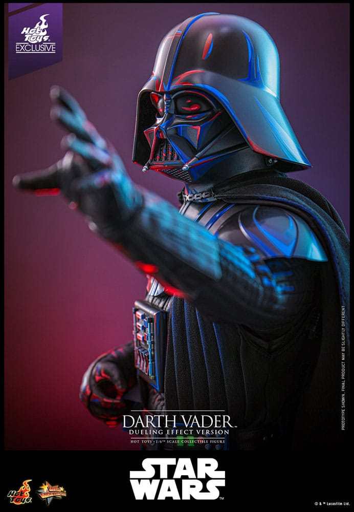 Star Wars Movie Masterpiece Actionfigur 1/6 Darth Vader (Dueling Effect Version) Hot Toys Exclusive 35 cm Image 15