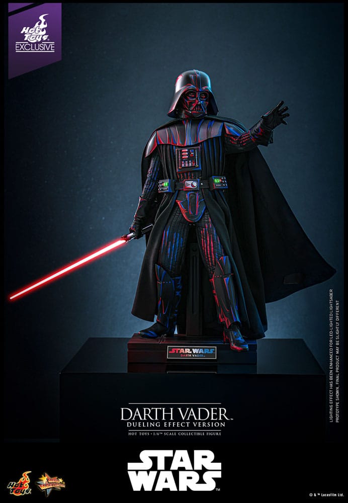 Star Wars Movie Masterpiece Actionfigur 1/6 Darth Vader (Dueling Effect Version) Hot Toys Exclusive 35 cm Image 16