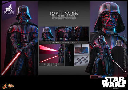 Star Wars Movie Masterpiece Actionfigur 1/6 Darth Vader (Dueling Effect Version) Hot Toys Exclusive 35 cm Image 18