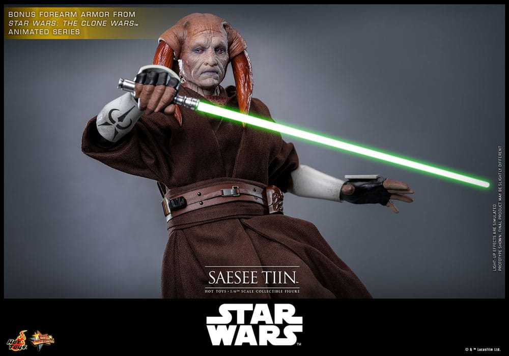 Star Wars: Episode III - Die Rache der Sith Movie Masterpiece Actionfigur 1/6 Saesee Tiin 31 cm Image 17