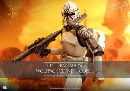 Star Wars The Clone Wars Actionfigur 1/6 104th Battalion Wolfpack Clone Trooper Deluxe Version 30 cm Image 2