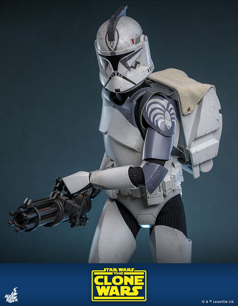 Star Wars The Clone Wars Actionfigur 1/6 104th Battalion Wolfpack Clone Trooper Deluxe Version 30 cm Image 4