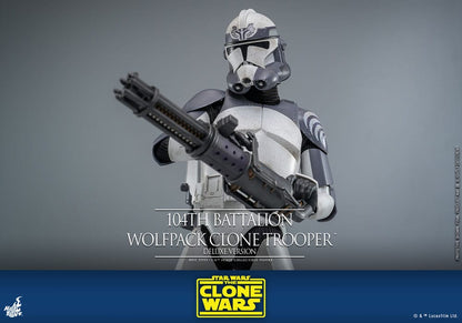 Star Wars The Clone Wars Actionfigur 1/6 104th Battalion Wolfpack Clone Trooper Deluxe Version 30 cm Image 5