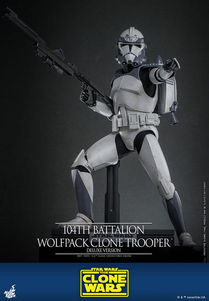Star Wars The Clone Wars Actionfigur 1/6 104th Battalion Wolfpack Clone Trooper Deluxe Version 30 cm Image 6
