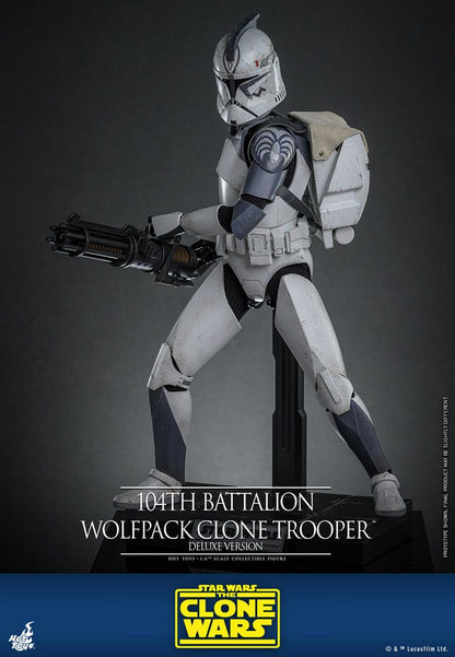Star Wars The Clone Wars Actionfigur 1/6 104th Battalion Wolfpack Clone Trooper Deluxe Version 30 cm Image 9