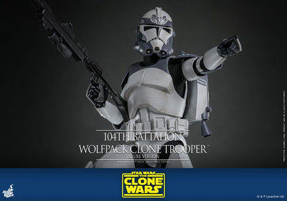 Star Wars The Clone Wars Actionfigur 1/6 104th Battalion Wolfpack Clone Trooper Deluxe Version 30 cm Image 14
