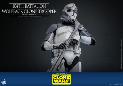 Star Wars The Clone Wars Actionfigur 1/6 104th Battalion Wolfpack Clone Trooper Deluxe Version 30 cm Image 15