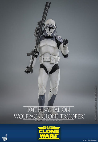 Star Wars The Clone Wars Actionfigur 1/6 104th Battalion Wolfpack Clone Trooper 30 cm Image 3