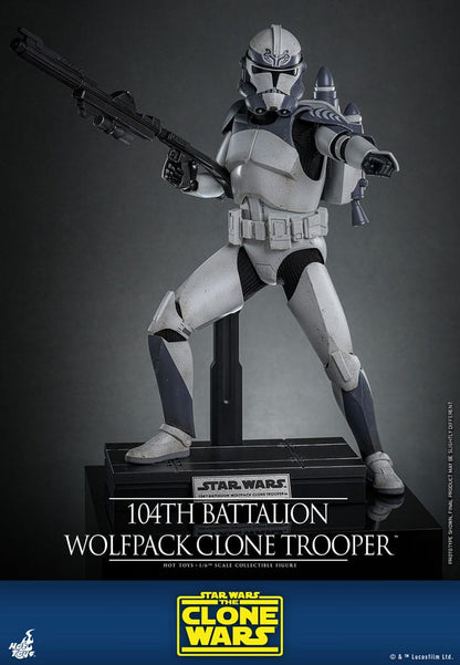 Star Wars The Clone Wars Actionfigur 1/6 104th Battalion Wolfpack Clone Trooper 30 cm Image 5