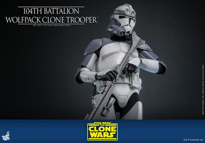 Star Wars The Clone Wars Actionfigur 1/6 104th Battalion Wolfpack Clone Trooper 30 cm Image 9