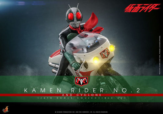 Kamen Rider 1/6 Kamen Rider No. 2 und Cylone  30 cm Image 2