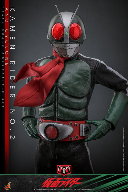 Kamen Rider 1/6 Kamen Rider No. 2 und Cylone  30 cm Image 5