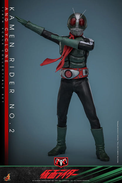 Kamen Rider 1/6 Kamen Rider No. 2 und Cylone  30 cm Image 6