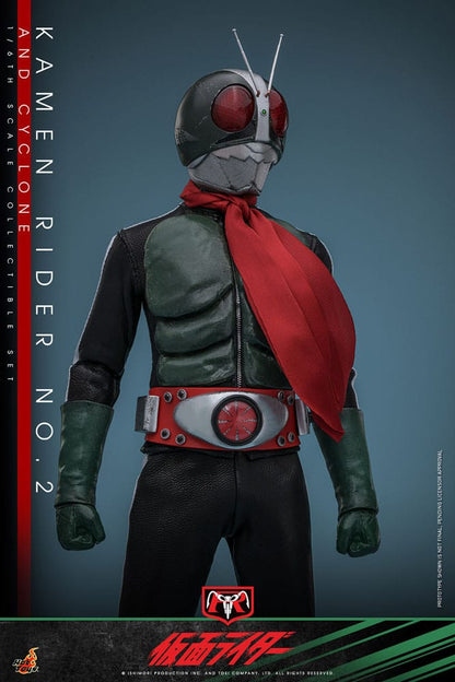 Kamen Rider 1/6 Kamen Rider No. 2 und Cylone  30 cm Image 8