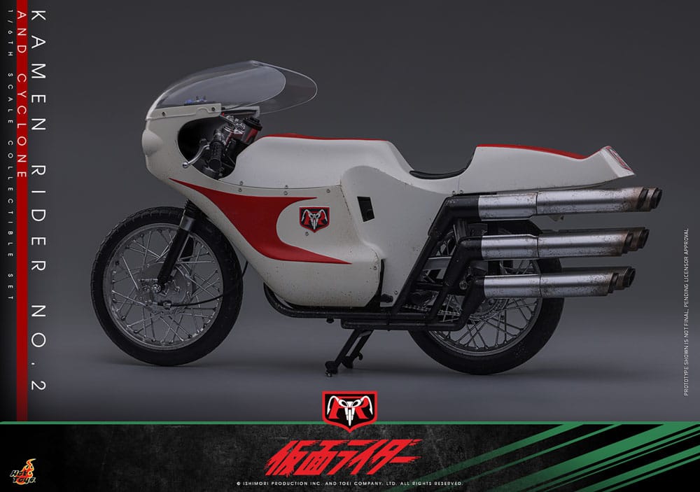 Kamen Rider 1/6 Kamen Rider No. 2 und Cylone  30 cm Image 10