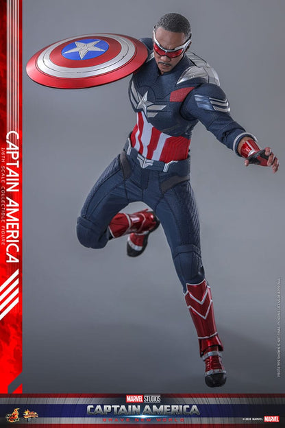 Captain America: Brave New World Movie Masterpiece Actionfigur 1/6 Captain America 30 cm Image 3