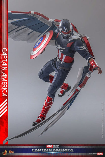 Captain America: Brave New World Movie Masterpiece Actionfigur 1/6 Captain America 30 cm Image 8