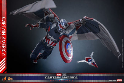 Captain America: Brave New World Movie Masterpiece Actionfigur 1/6 Captain America 30 cm Image 13