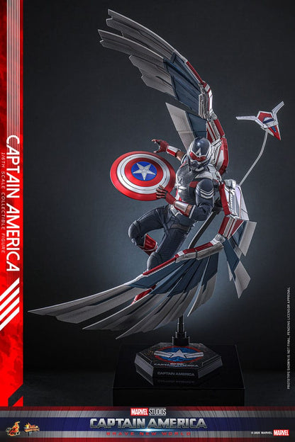 Captain America: Brave New World Movie Masterpiece Actionfigur 1/6 Captain America 30 cm Image 15