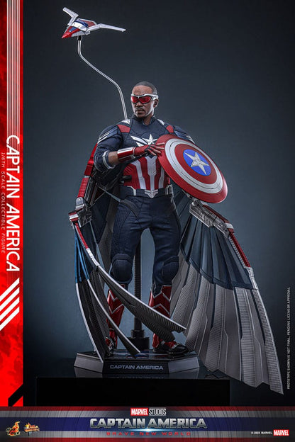 Captain America: Brave New World Movie Masterpiece Actionfigur 1/6 Captain America 30 cm Image 16