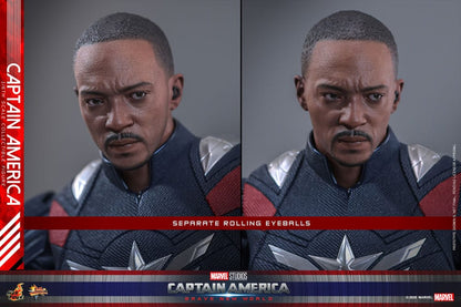 Captain America: Brave New World Movie Masterpiece Actionfigur 1/6 Captain America 30 cm Image 19