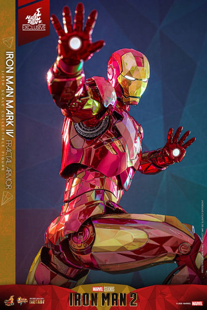 Iron Man Movie Masterpiece Diecast Actionfigur 1/6 Iron Man Mark VI (Fractal Armor) Hot Toys Exclusive 33 cm Image 17