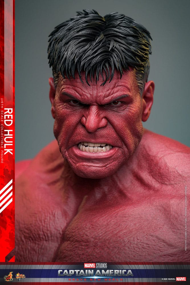 Captain America: Brave New World Movie Masterpiece Actionfigur 1/6 Red Hulk 47 cm Image 5