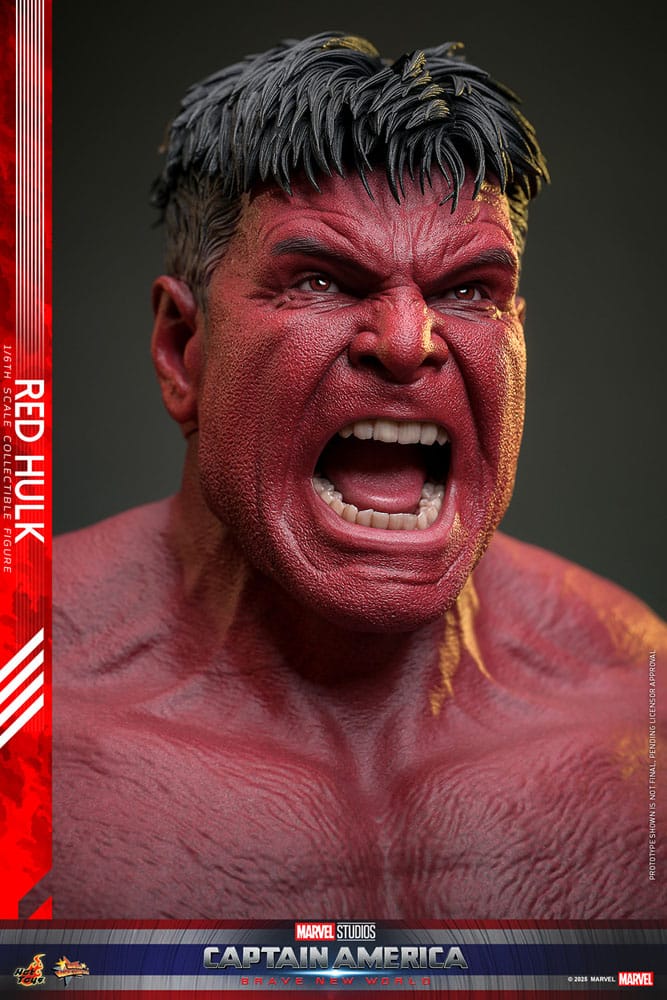Captain America: Brave New World Movie Masterpiece Actionfigur 1/6 Red Hulk 47 cm Image 6