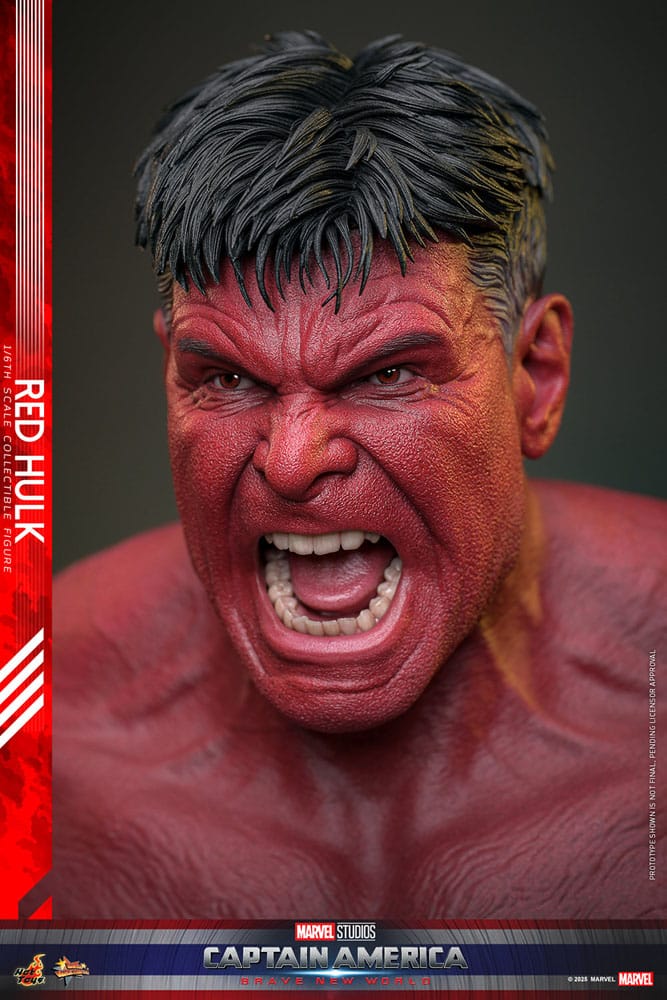 Captain America: Brave New World Movie Masterpiece Actionfigur 1/6 Red Hulk 47 cm Image 7