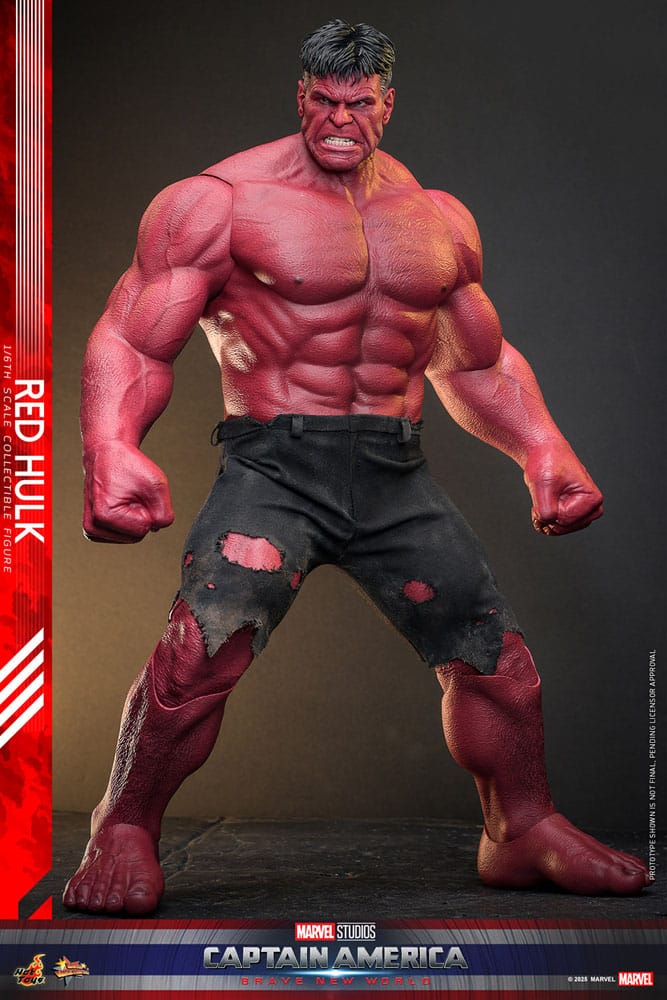 Captain America: Brave New World Movie Masterpiece Actionfigur 1/6 Red Hulk 47 cm Image 10