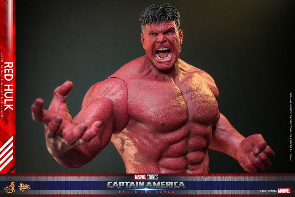 Captain America: Brave New World Movie Masterpiece Actionfigur 1/6 Red Hulk 47 cm Image 13