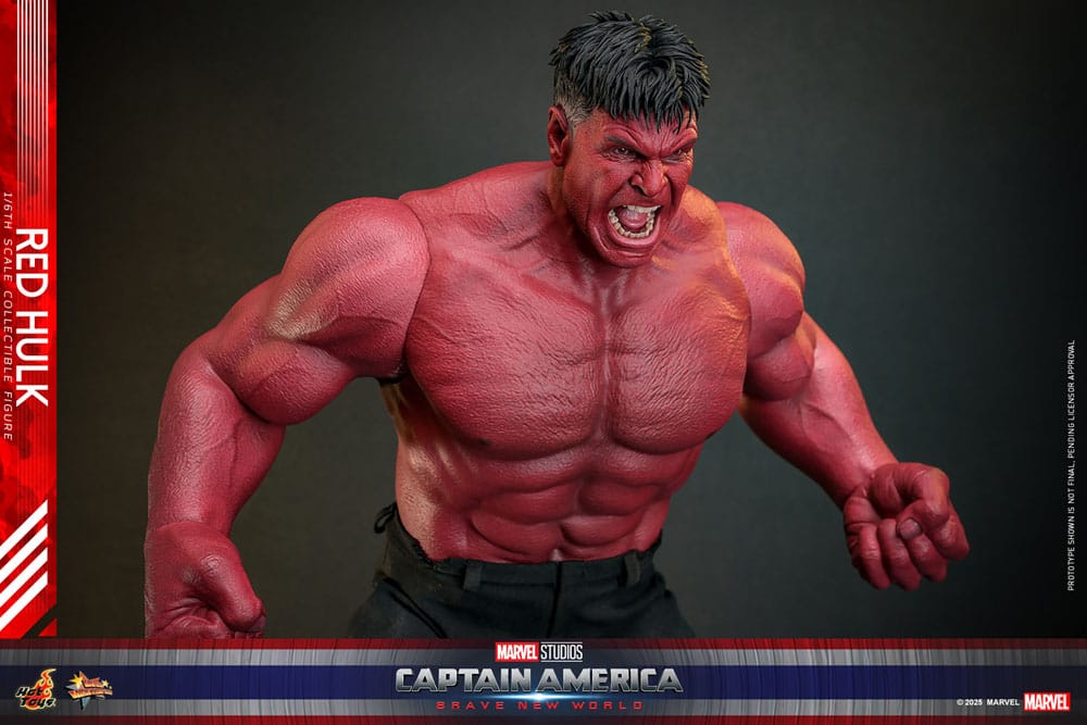 Captain America: Brave New World Movie Masterpiece Actionfigur 1/6 Red Hulk 47 cm Image 14