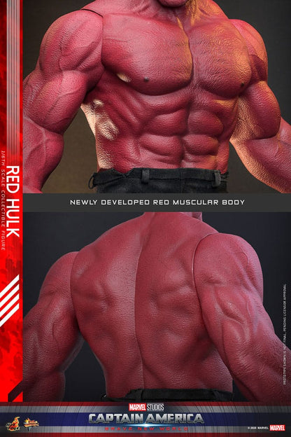 Captain America: Brave New World Movie Masterpiece Actionfigur 1/6 Red Hulk 47 cm Image 15