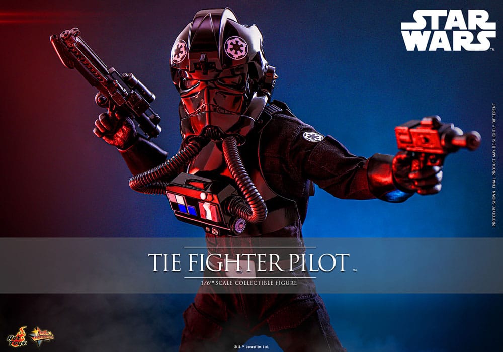 Star Wars Movie Masterpiece Actionfigur 1/6 TIE fighter Pilot 30 cm Image 2